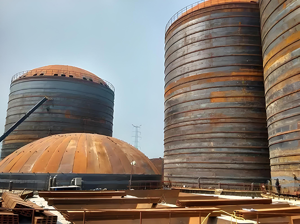 蚌埠焦粉钢板仓